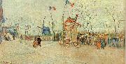 Vincent Van Gogh Street Scene in Montmartre oil painting on canvas